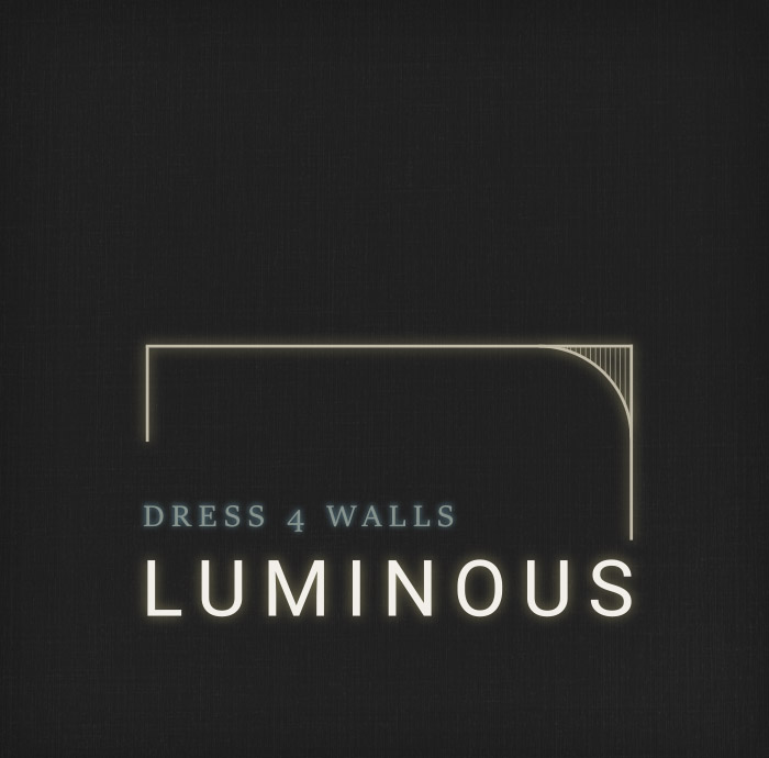 Dress 4 Walls LUMINOUS - Leuchtende textile Wandbespannung